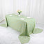Polyester 90"x156" Rectangle Tablecloth Sage Green Seamless with Gold Foil Geometric Pattern - Wrinkle-Resistant Seamless Table Cover for Sophisticated Events