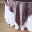 Satin 60"x60" Table Overlay Square Tablecloth Violet Amethyst - Smooth Silky Touch Table Cover