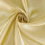 Satin 132" Round Tablecloth Champagne - Stylish Seamless Table Cover