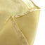 Satin Rectangular 60"x102" Tablecloth Champagne - Smooth and Lustrous Table Cover