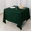 Scuba Square 70"x70" Tablecloth Hunter Emerald Green - Wrinkle Free & Stain Resistant Table Cover