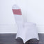 5 Pack Sequin Spandex Chair Sashes Rose Gold - Stretch Chair Bands 6"x15"