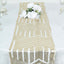 Sequin 12"x108" Table Runner Champagne - Diamond Glitz Design
