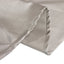 Scuba Round 108" Tablecloth Shimmering Silver - Wrinkle Free & Stain Resistant Table Cover