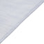 Linen 72"x72" Table Overlay Square Tablecloth Silver - Slubby Textured Wrinkle-Resistant Design for Stylish Occasions