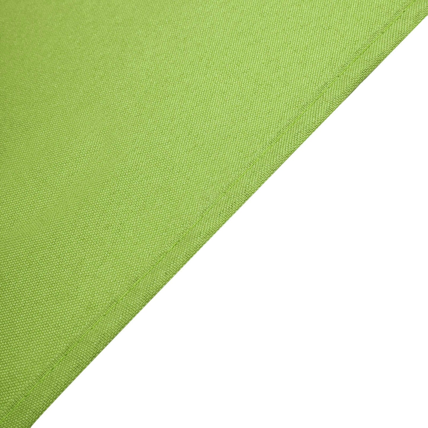 Polyester 60"x102" Rectangle Tablecloth Apple Green - Durable and Stylish Table Cover
