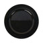 6-Pack Acrylic Round Charger Plates 13" in Black, Dinner Party Decor Charger Tableware