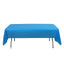 5-Pack Plastic Table Covers Royal Blue Rectangle - Reliable PVC Disposable Covers for Gatherings 54"x108"
