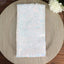 Sequin 20"x20" Napkin Iridescent Blue - Shimmering Dinner Napkin