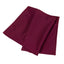5 Pack Scuba 20"x20" Napkins Burgundy - Durable & Reusable Dinner Napkins
