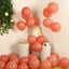 50 Pack Matte Pastel Dusty Rose Biodegradable Balloons 12", Round Eco-friendly Thick Latex Party Balloons