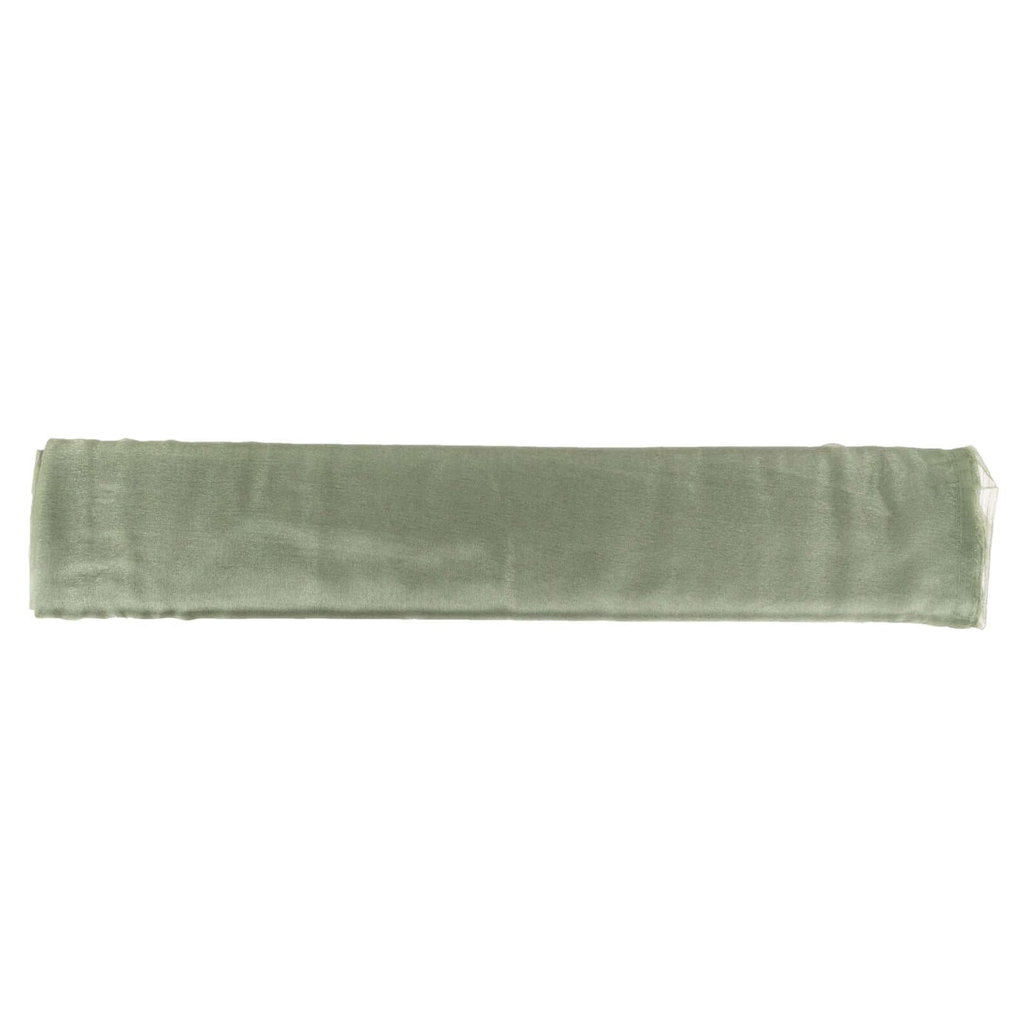 54"x10yd Dusty Sage Green Solid Sheer Chiffon Fabric Bolt, DIY Voile Drapery Fabric