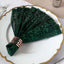 Sequin 20"x20" Napkin Hunter Emerald Green - Shimmering Dinner Napkin