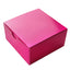 100 Pack 4"x4"x2" Fuchsia Cake Cupcake Party Favor Gift Boxes, DIY