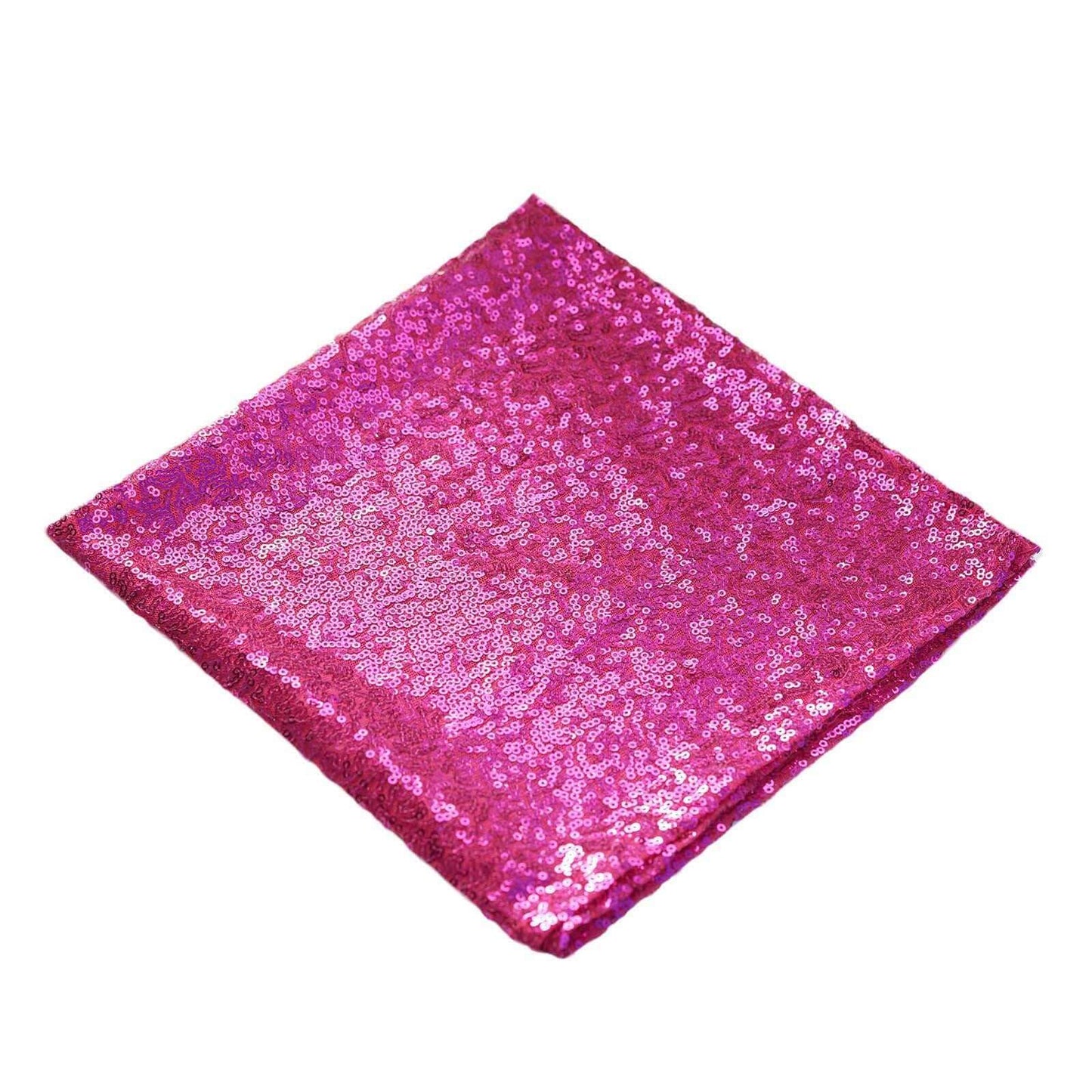 Sequin 20"x20" Napkin Fuchsia - Shimmering Dinner Napkin