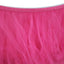 Tulle 14ft Table Skirt Fuchsia - 4 Layer Pleated Tutu Table Cover