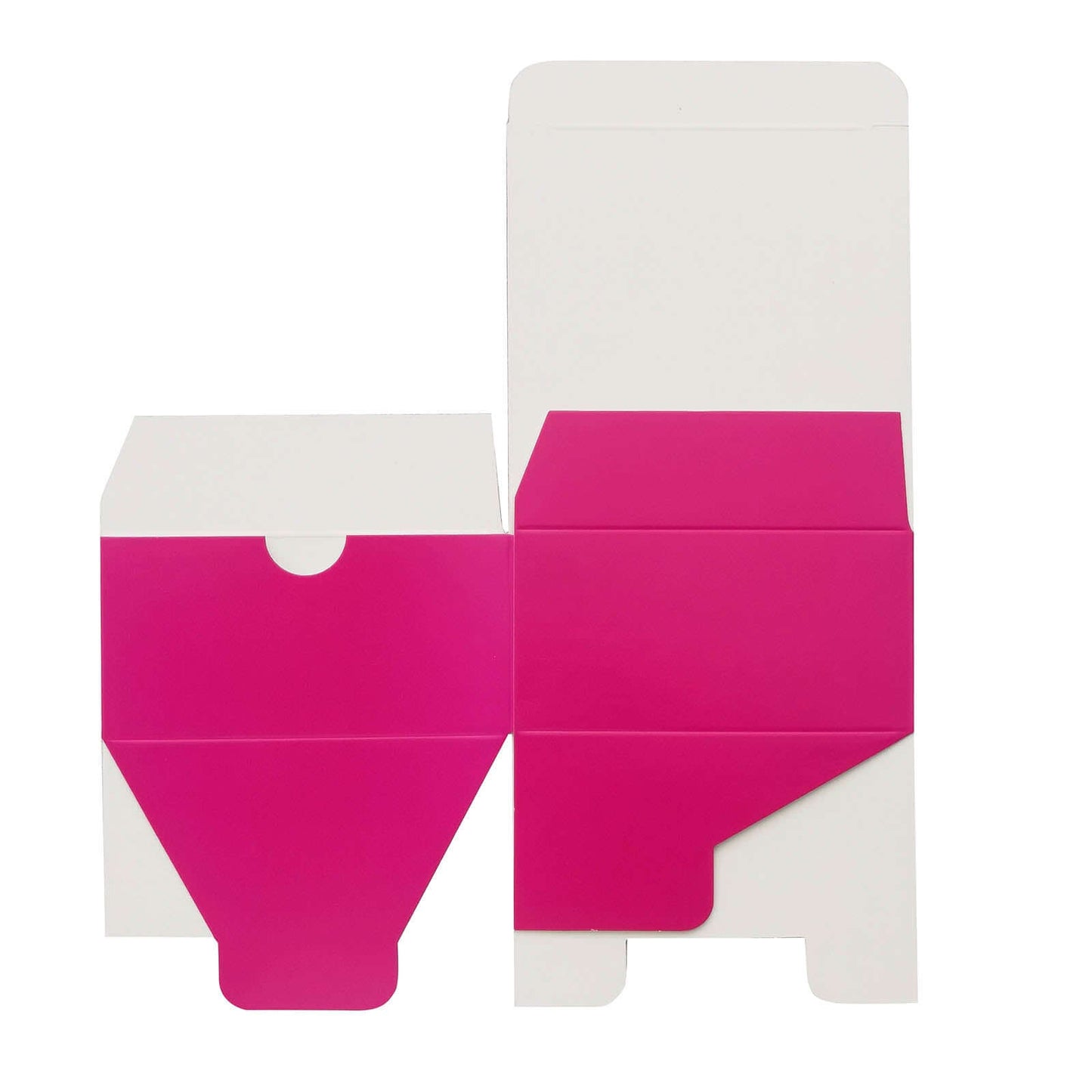 100 Pack 4"x4"x2" Fuchsia Cake Cupcake Party Favor Gift Boxes, DIY