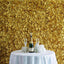 11 Sq ft. Gold UV Protected Hydrangea Flower Wall Mat Backdrop - 4 Artificial Panels