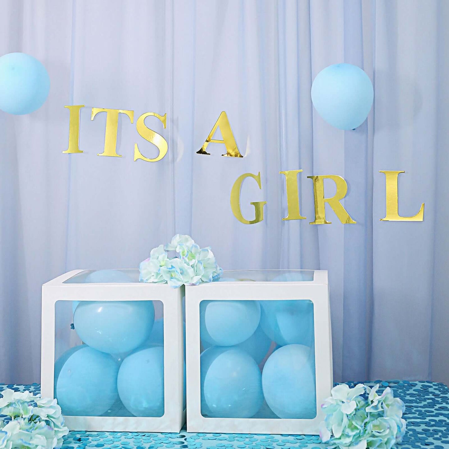 4 Pack 5" Metallic Gold Alphabet Stickers Banner, Customizable Stick on Gold Letters - B