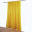8ft Gold Metallic Fringe Shag Event Drapery Panel, Shimmery Tinsel Polyester Divider Backdrop Curtain