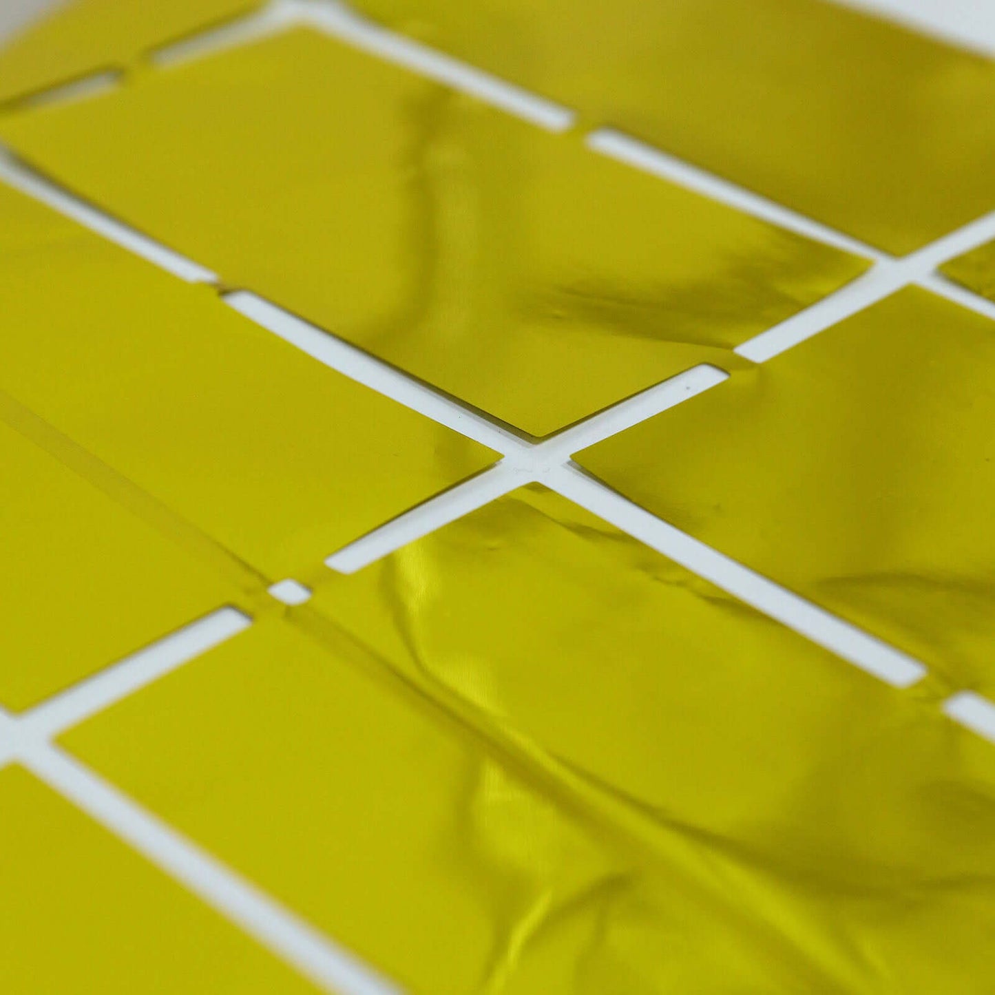 Shiny Gold Metallic Foil Rectangle Curtain Party Backdrop Door Window Curtain - 3ftx6.5ft