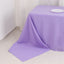 Premium Polyester 90"x156" Rectangle Tablecloth Lavender Lilac - Seamless 220GSM Stain-Resistant Table Cover