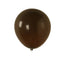 10 Pack Matte Pastel Cinnamon Brown Biodegradable Balloons 18", Round Eco-friendly Thick Latex Party Balloons