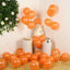 50 Pack Orange Biodegradable Balloons, 12" Thickened Extra Strong Eco-friendly Latex Helium Party Balloons
