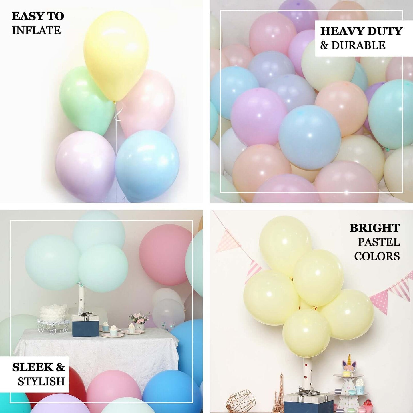 25 Pack 12" Matte Pastel Olive Green Helium Air Latex Party Balloons