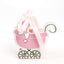 25 Pack Pink Baby Paper Stroller Party Favor Gift Boxes, Cardstock Carriage Candy Boxes with Ribbon Ties - 4.5"x2"x4"