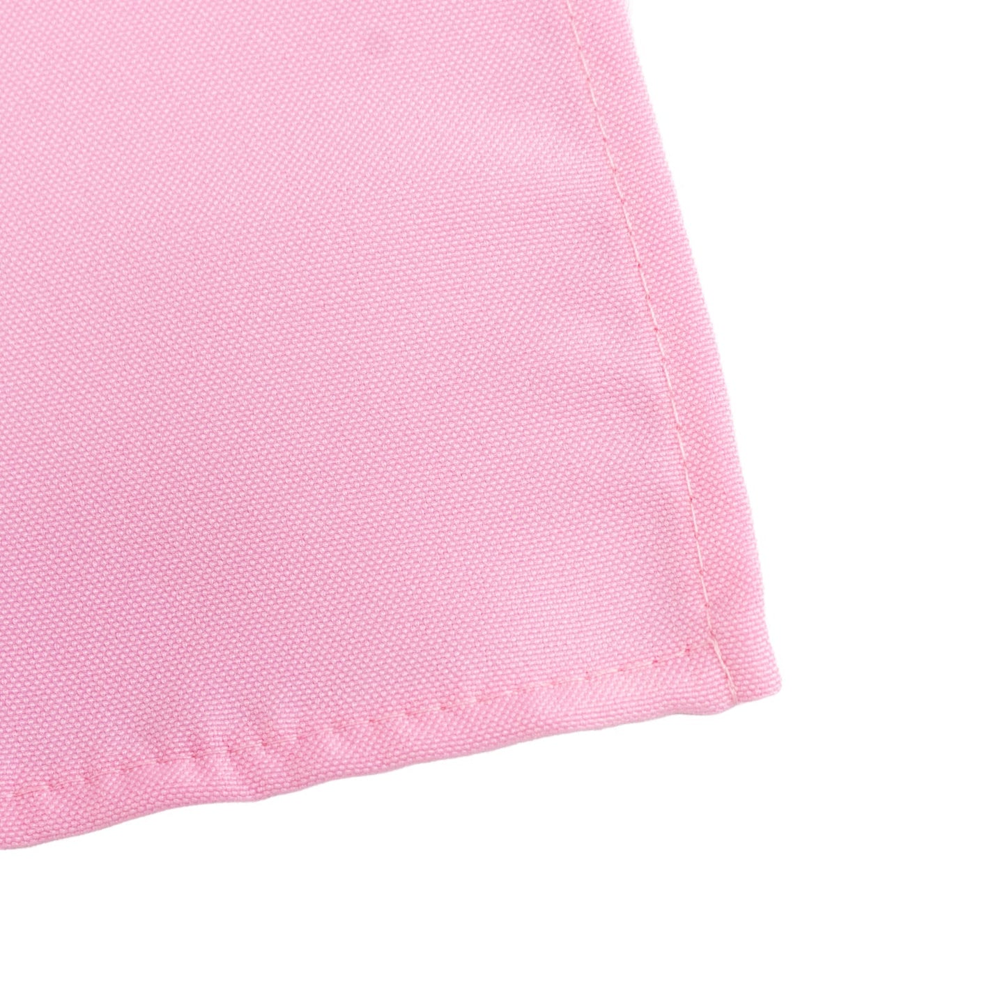 Premium Polyester 54"x54" Square Tablecloth Pink - Stain and Wrinkle-Resistant 220GSM Table Cover