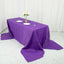 Taffeta 90"x156" Rectangle Tablecloth Purple - Accordion Crinkle Seamless Table Cover