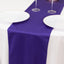 Scuba Polyester 12"x108" Table Runner Purple - Wrinkle-Free Table Linen