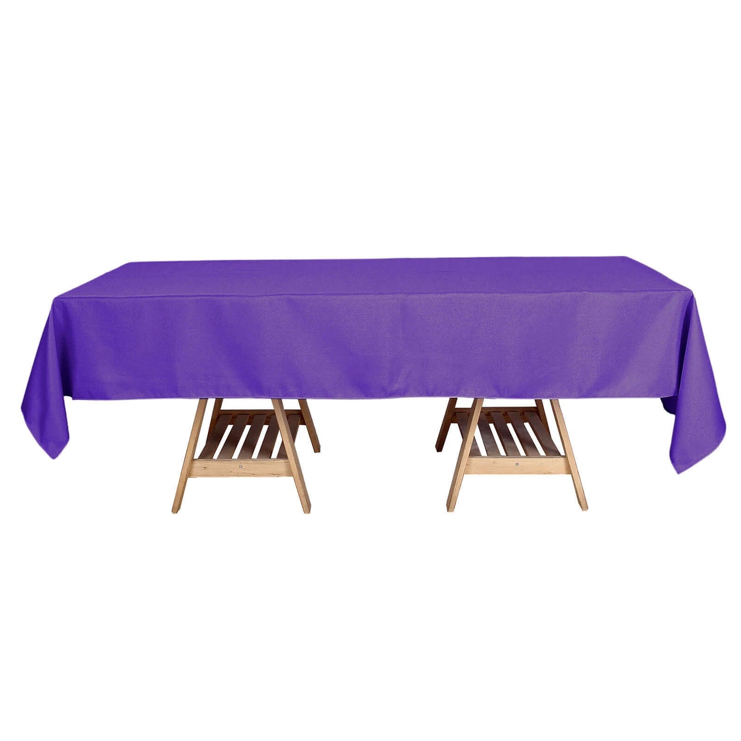Polyester 60"x102" Rectangle Tablecloth Purple - Durable and Stylish Table Cover