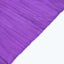 Taffeta 72"x72" Table Overlay Square Tablecloth Purple - Accordion Crinkle Table Cover