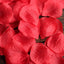 500-Pack Rose Petals Round Design Red Silk Confetti - Decorative Scatters for Tables and Floors
