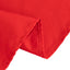 Cotton Blend 70" Round Tablecloth Red - Wrinkle-Resistant Table Cover