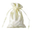 12 Pack 4"x6" Yellow Satin Drawstring Wedding Party Favor Gift Bags