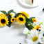 6.5ft Artificial Silk Sunflower Table Garland, Flower Vine Chain