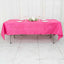Taffeta 60"x102" Rectangle Tablecloth Fuchsia - Accordion Crinkle Table Cover