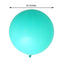 2 Pack 32" Large Balloons Helium or Air Latex Balloons Turquoise