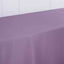 Polyester 72"x120" Rectangle Tablecloth Violet Amethyst - Durable and Stylish Table Cover