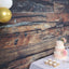 8ftx8ft Dark Brown 3D Wood Panel Vinyl Party Photography Backdrop, Photo Shoot Natural Background