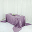 Taffeta 90"x132" Rectangle Tablecloth Violet Amethyst - Seamless Accordion Crinkle Table Cover