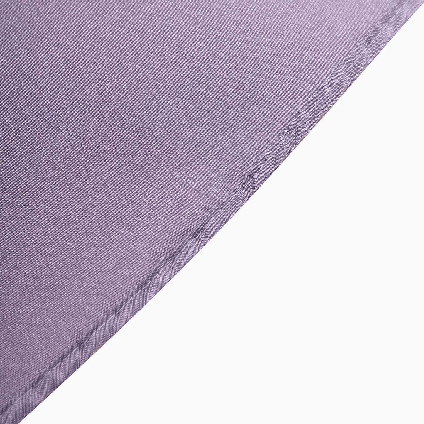 Polyester 90"x132" Rectangle Tablecloth Violet Amethyst - Seamless Wrinkle-Resistant Table Cover