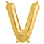 13inch Matte Gold Mylar Foil Letter  Balloons