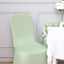 10 Pack Spandex Chair Covers for Banquet Chairs Sage Green - Durable Reusable Stretch Slip-On Covers