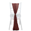 5 Pack Cheesecloth Gauze 16"x88" Chair Sashes Burgundy - Boho Chair Decorations