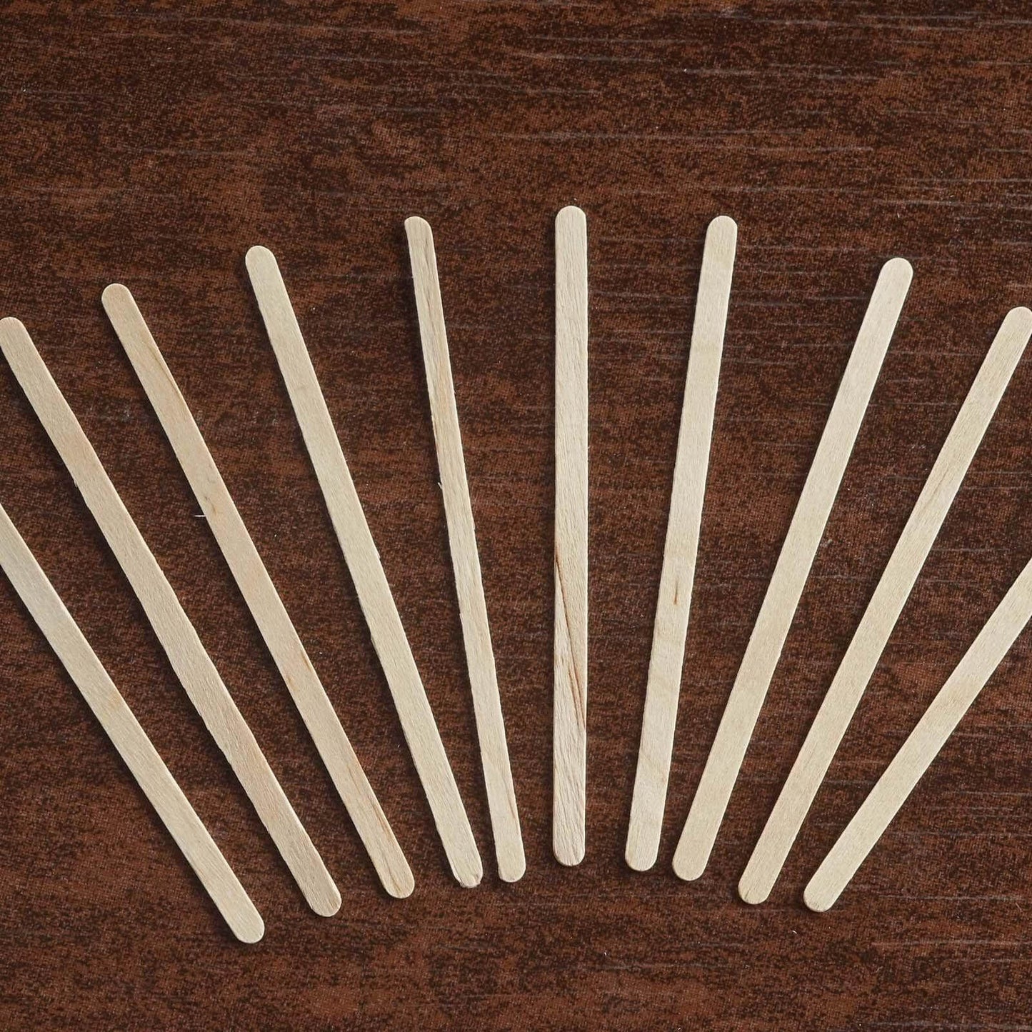 1000-Pack Birchwood Coffee Stirrers - Natural Eco-Friendly Wooden Stir Sticks for Tea & Cocktails 4.5"