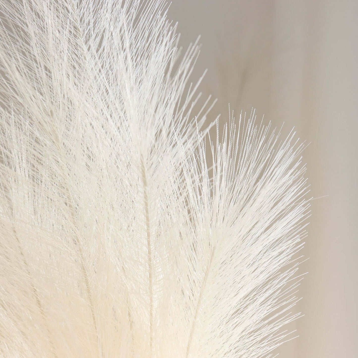 3 Stems Artificial Pampas Grass Decor Cream for Rustic Boho Chic Backdrops Floral Styling & Vase Displays 44"